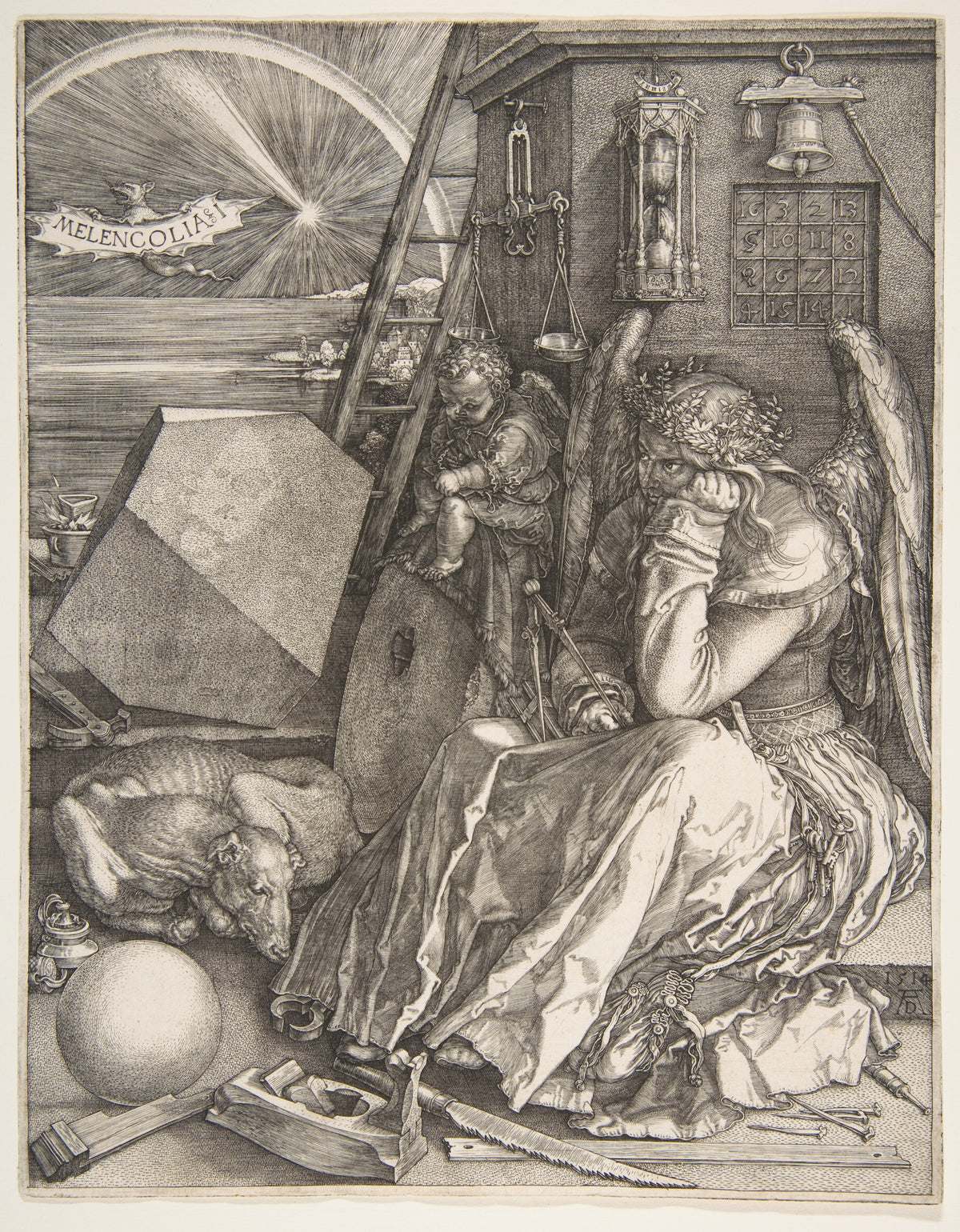 Albrecht Durer, Melencolia I, 1514 — OBJKT 00
