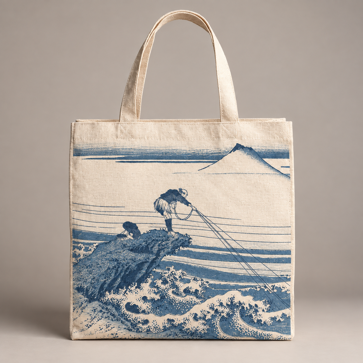 Kajikazawa in Kai Province Tote — ARTTIKA Blue Collection product image