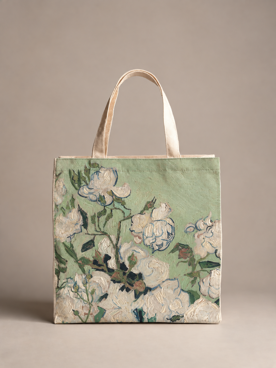Roses Tote — ARTTIKA Yellow Collection product mockup