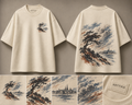 Colonel Arnold at Quebec Oversized Tee — ARTTIKA product hero