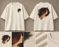 The Penitent Magdalen Oversized Tee — ARTTIKA canonical front-and-back hero
