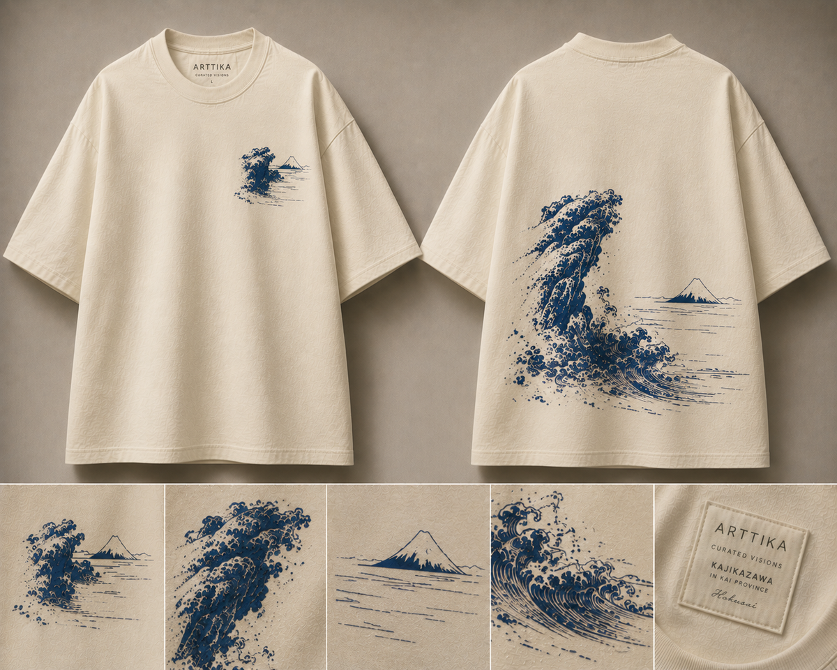Kajikazawa in Kai Province Oversized Tee