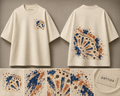 Pierced Bowl Signed by Hasan al-Qashani Oversized Tee — ARTTIKA product hero