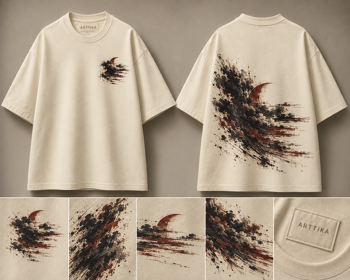 Salvator Rosa Self-Portrait Oversized Tee — ARTTIKA product hero