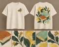L’Arlésienne Oversized Tee — ARTTIKA canonical front-and-back hero