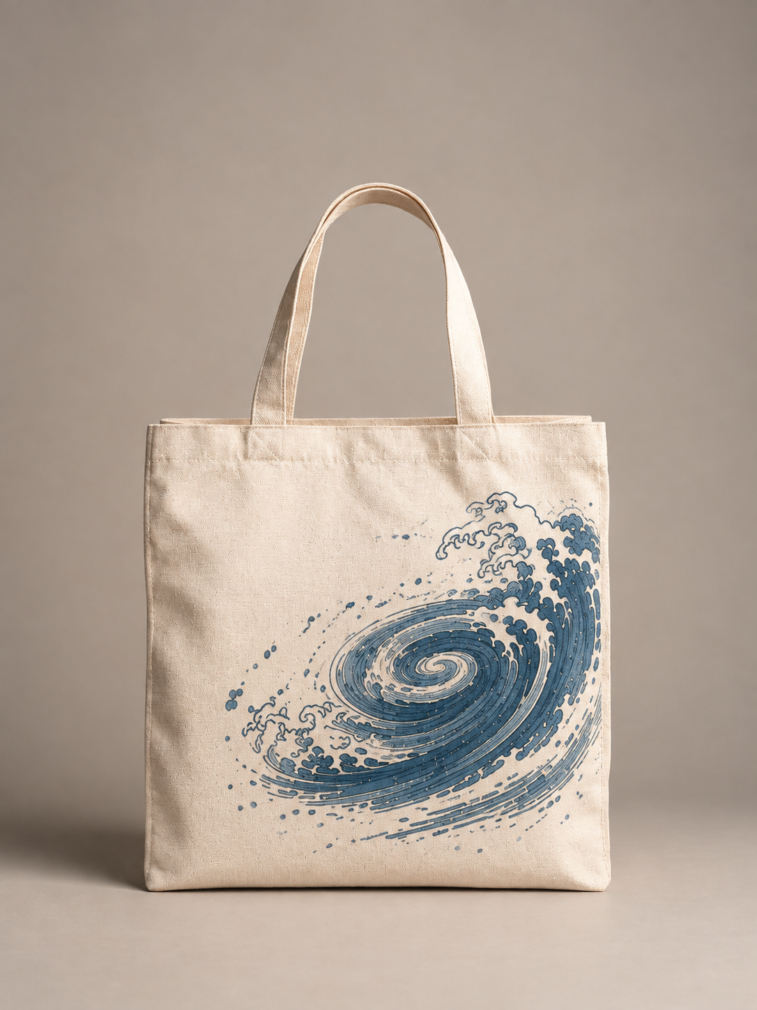 The Whirlpools of Awa tote concept — object view