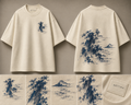 Poems from the Pavilion of True Meaning Oversized Tee — ARTTIKA product hero